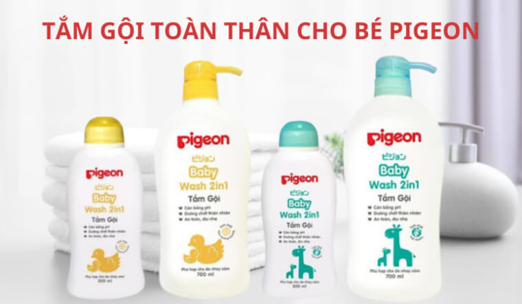 Vì sao mẹ nên lựa chọn tắm gội toàn thân cho bé Pigeon?