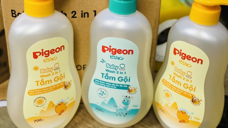 Vì sao mẹ nên lựa chọn tắm gội toàn thân cho bé Pigeon?
