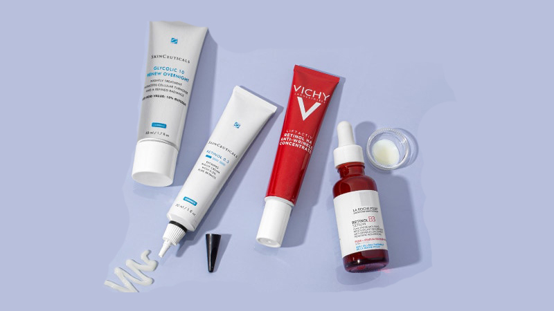 Glycolic Acid và Retinol