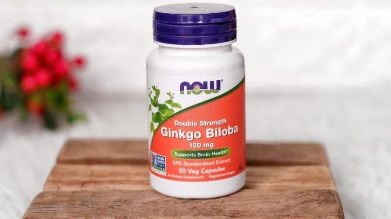 NOW Ginkgo Biloba 120mg rất phù hợp với người ăn chay và ăn kiêng hay dị ứng gluten
