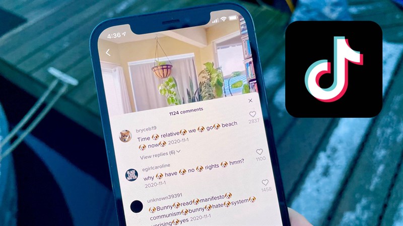 Cách xem lại bình luận trên TikTok