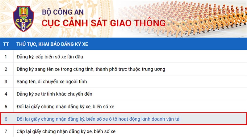 Cách đăng ký đổi biển số vàng