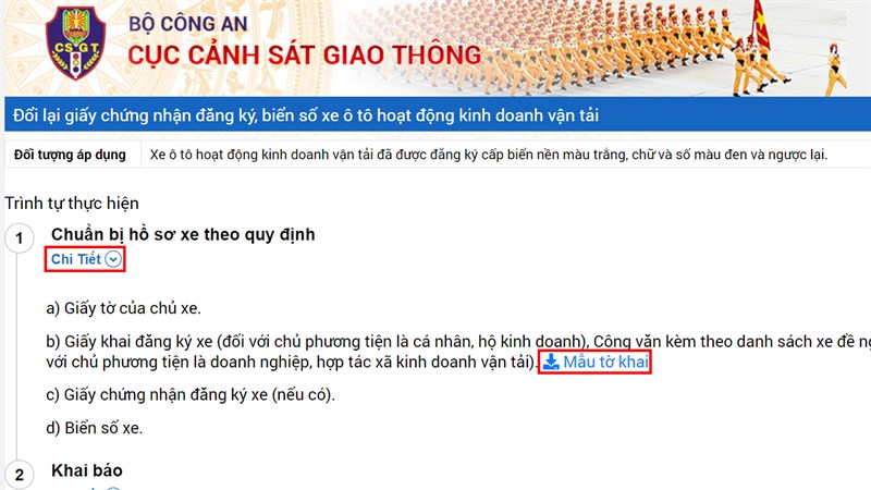 Cách đăng ký đổi biển số vàng