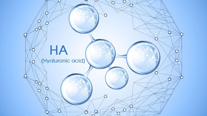 Cấu tạo liên kết phân tử acid hyaluronic