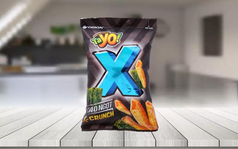 Snack khoai tây vị tảo ngọt TaYo X