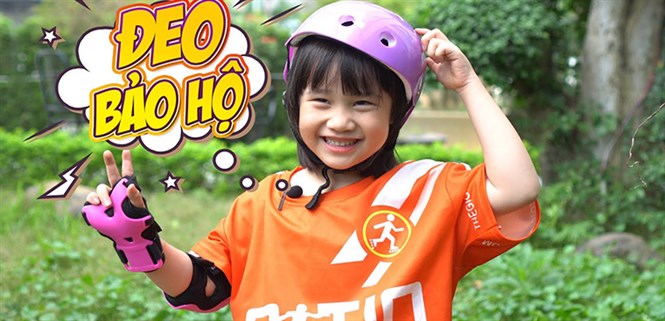 Cách đeo đồ bảo hộ đúng cách khi trượt patin