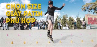 Cách chọn size giày patin đúng chuẩn, phù hợp cho trẻ em và người lớn
