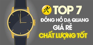 Top 7 mẫu đồng hồ dạ quang giá rẻ, chất lượng tốt tại Điện máy XANH