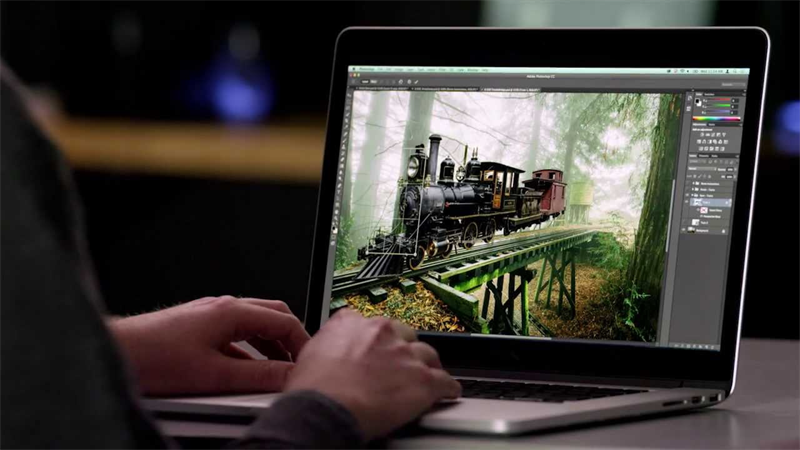 Laptop đồ họa. Nguồn: pcloft.com Laptop đồ họa. Nguồn: pcloft.com