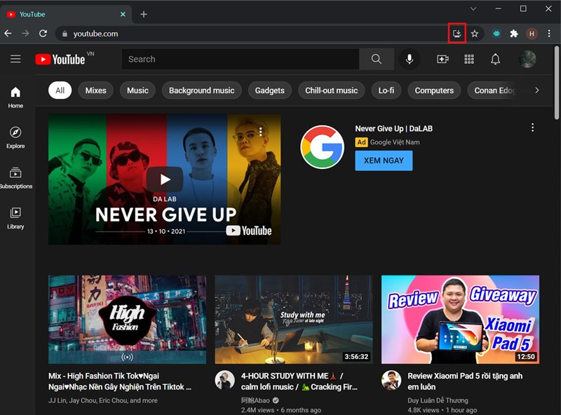 Cách cài đặt YouTube trên Windows 11