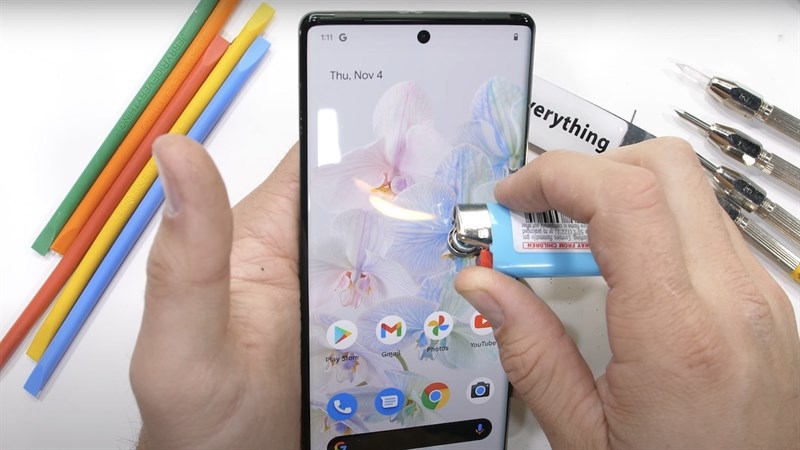 Đốt màn hình Pixel 6 Pro
