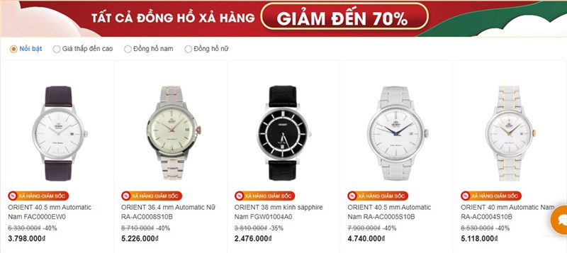 Tư vấn cách chọn mua đồng hồ xả hàng tại TGDĐ