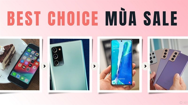 TOP smartphone giảm giá mạnh đáng mua nhất tại Trung Tâm Bảo Hành