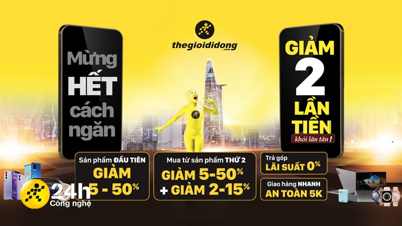 Mừng hết cách ngăn - Giảm 2 lần tiền