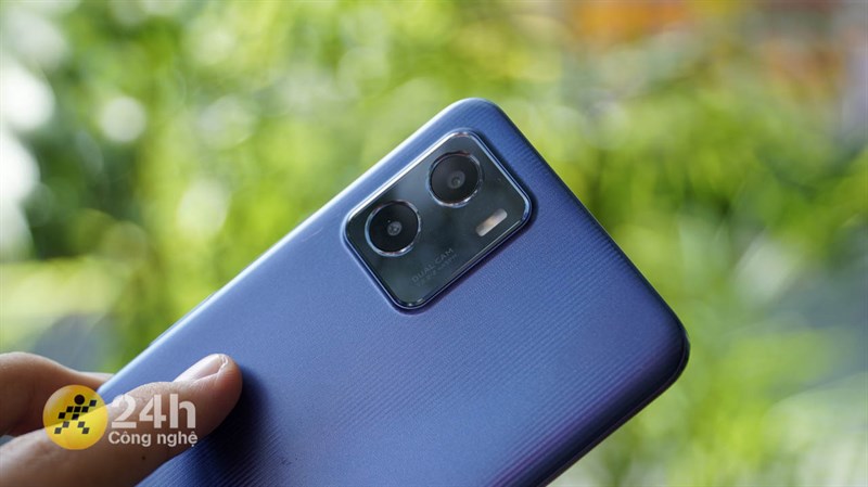 Cụm camera kép của Vivo Y15s.
