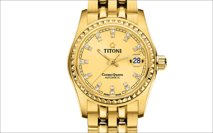 Đồng hồ Nữ TITONI 729 G-306