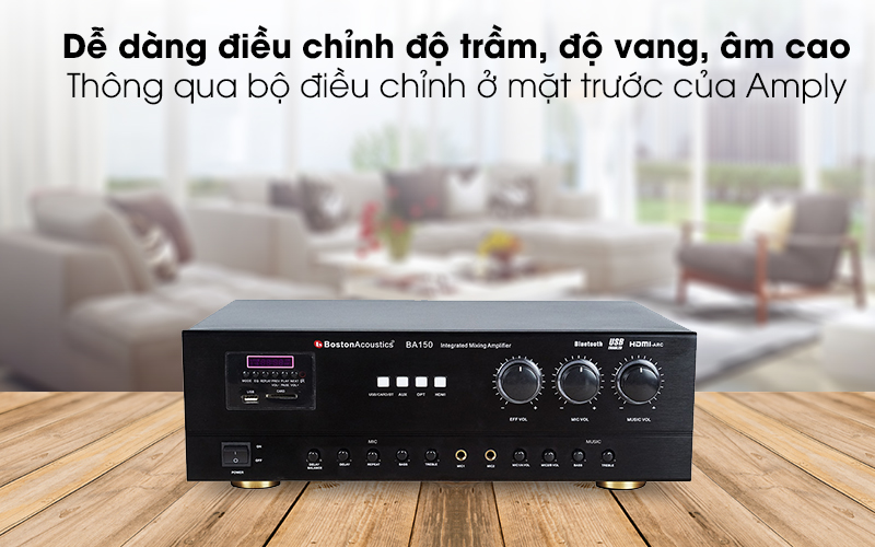 Amply bị mất tiếng