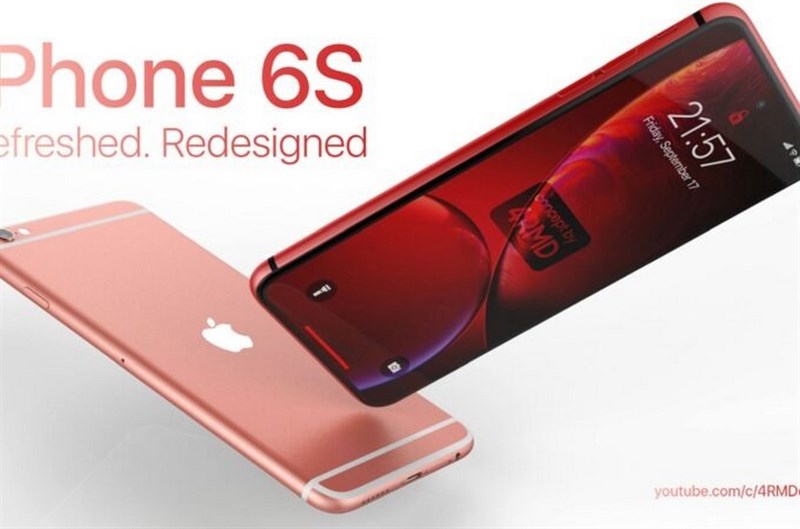 Concept iPhone 6s 2022 với màn hình nốt ruồi, dùng chip Apple A15 cực mạnh, nhìn lạ mà rất quen thuộc