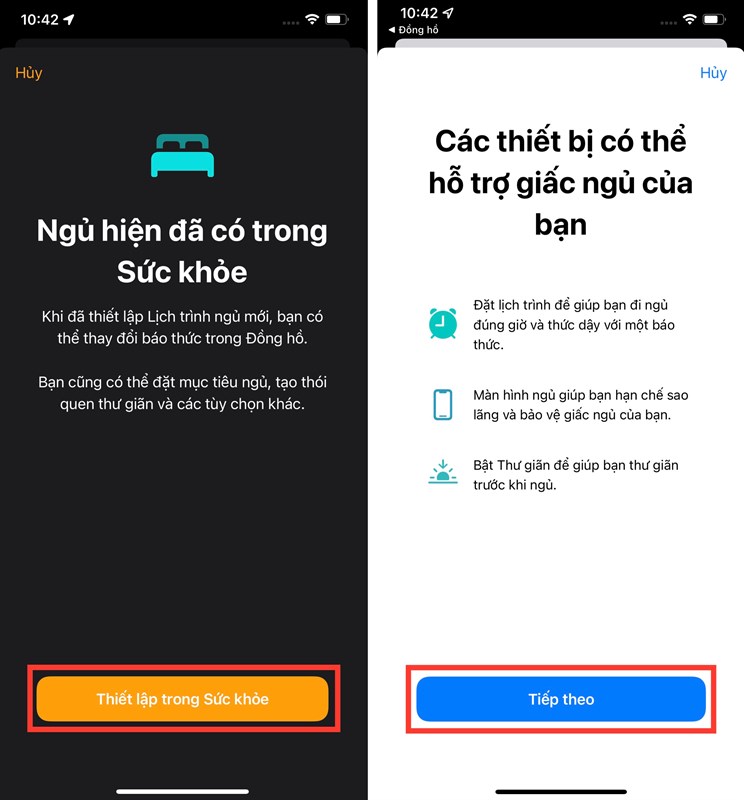 Cách cài đặt báo thức trên iOS 15