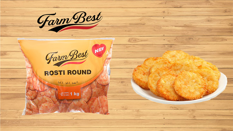 Bánh khoai tây đông lạnh Farm Best