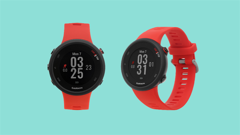 Đồng hồ thông minh Garmin Forerunner 45 dây silicone đỏ 