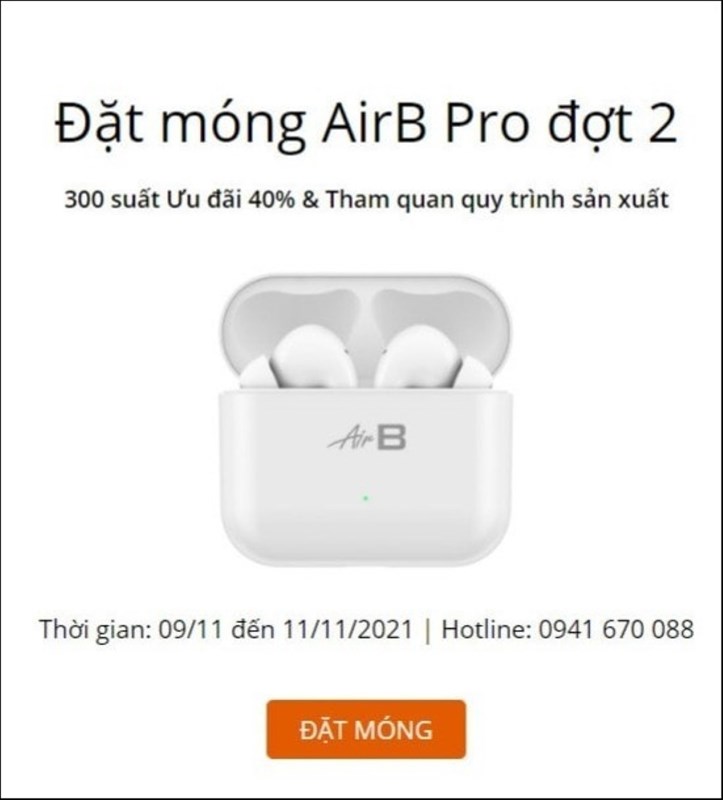 Đặt móng AirB Pro lần 2 Đặt móng AirB Pro lần 2