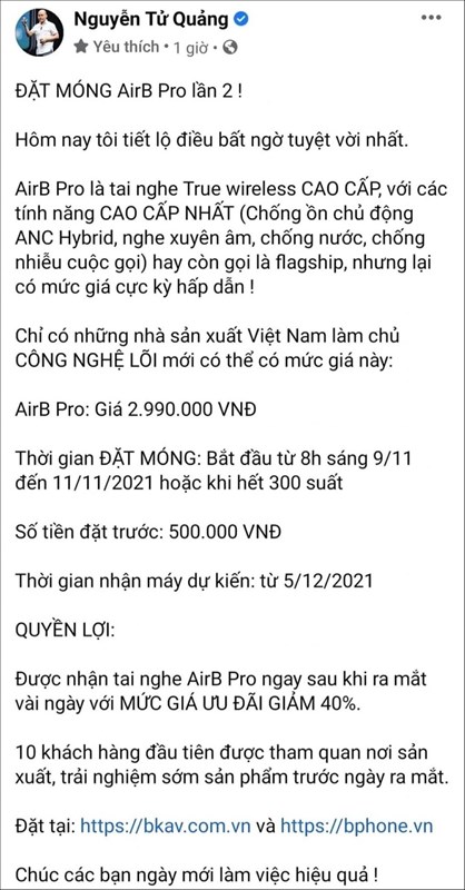 Đặt móng AirB Pro lần 2 Đặt móng AirB Pro lần 2