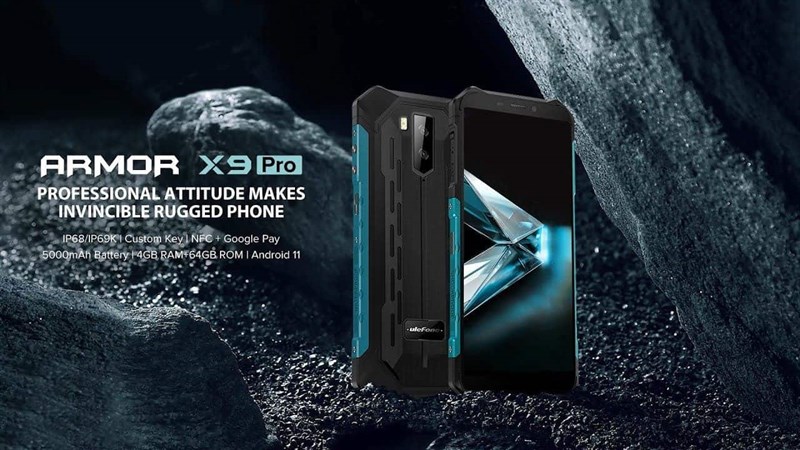 Ulefone tung ra dòng smartphone Ulefone Amor X9/X9 Pro siêu bền