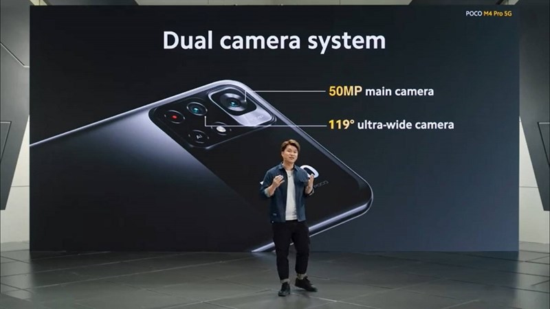 Cụm camera kép 50 MP mang đến chất lượng ảnh đáng kinh ngạc Cụm camera kép 50 MP mang đến chất lượng ảnh đáng kinh ngạc