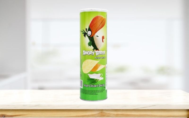 Khoai tây chiên Angry Birds vị hành lon 100g