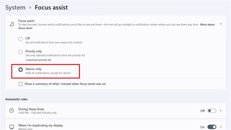 cách bật chế độ tập trung focus mode cho máy tính windows 11 cách bật chế độ tập trung focus mode cho máy tính windows 11