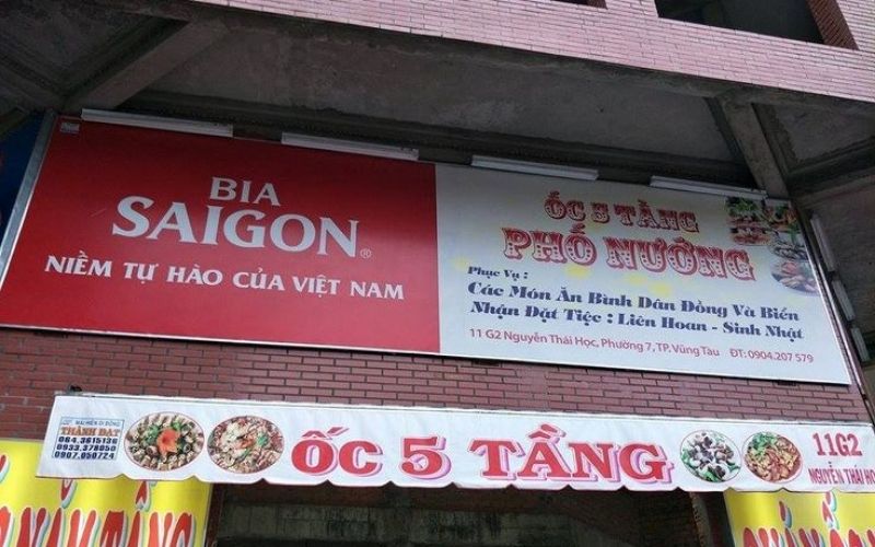 Quán Ốc Năm Tầng