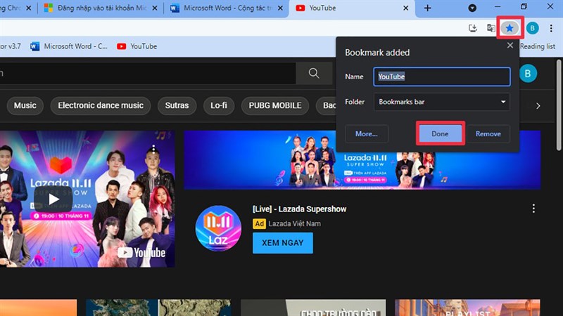 Cách tạo bookmark trên google chrome Cách tạo bookmark trên google chrome