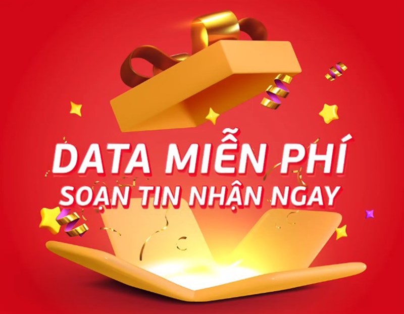 Nhận data miễn phí