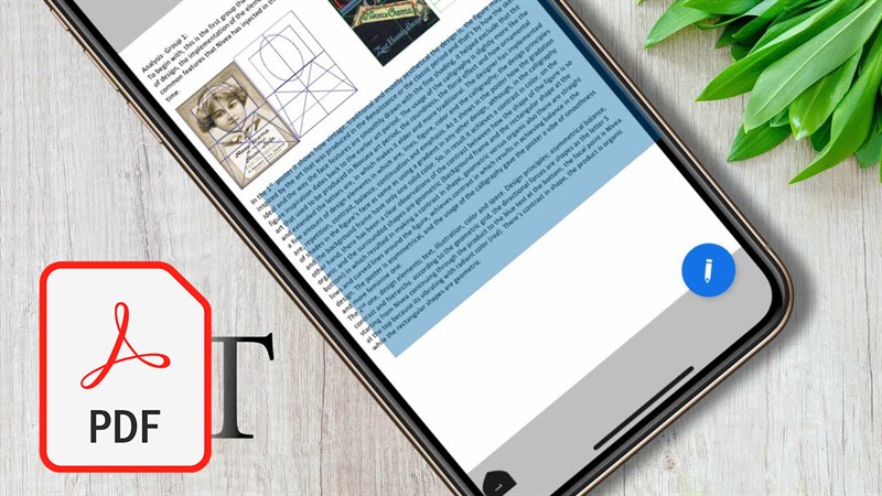 Cách lấy văn bản từ file PDF trên iPhone