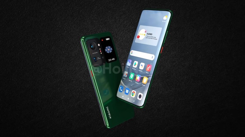 Render Xiaomi 12 Ultra mới