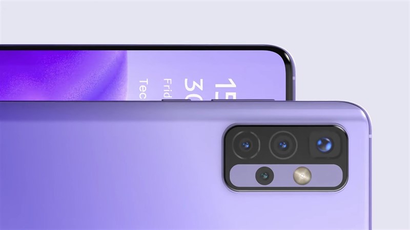 OPPO Reno7 SE sẽ có thiết kế tương đồng với Reno6, đều có ba camera ở mặt lưng. Nguồn: Gizchina.