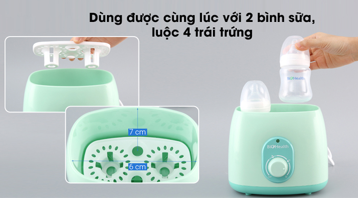 Máy hâm sữa Biohealth của nước nào? Có tốt không? > Máy hâm sữa đôi BioHealth BH9210 được trang bi 4 chức năng tiện lợi.