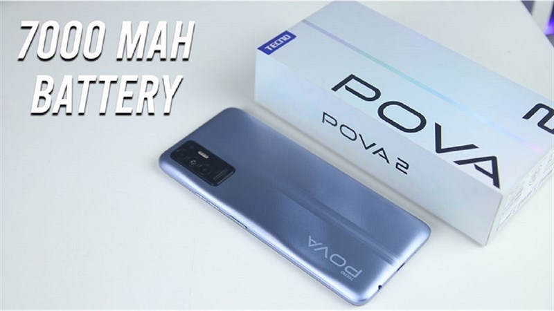 Chiếc điện thoại Tecno Pova 2