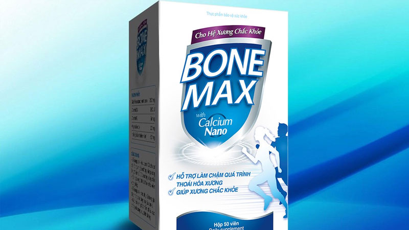 Bone Max chứa 2 loại Canxi là: Canxi Glucoheptonate và Canxi carbonat nano 