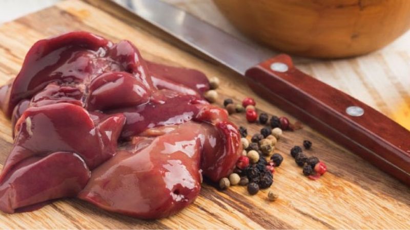 Thịt nội tạng nguồn tuyệt vời của phốt pho có khả năng hấp thụ cao