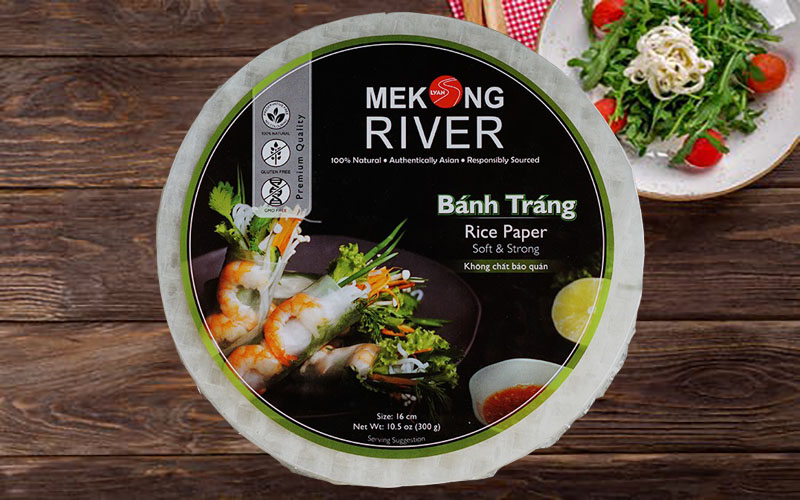 Bánh tráng Mekong River truyền thống