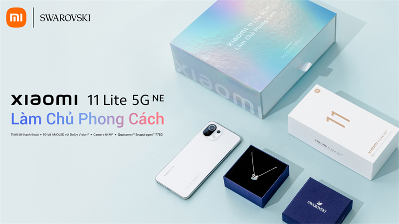 Đặt trước Xiaomi 11 Lite 5G NE phiên bản Swarovski