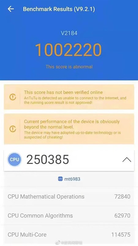 Chip Dimensity 2000 xác lập kỷ lục điểm AnTuTu