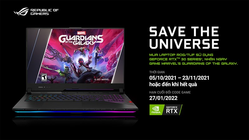 Số lượng có hạn: Mua laptop ASUS Gaming nhận ngay bộ quà tặng cực HOT