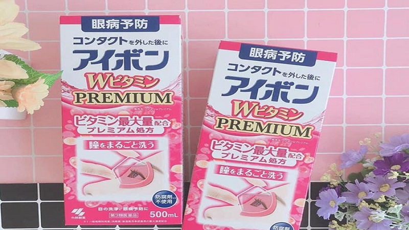 Cách chọn và hướng dẫn sử dụng nước rửa mắt Eyebon W Vitamin Nhật Bản