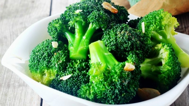 Bông cải xanh cung cấp gần như toàn bộ lượng crom hàng ngày Bông cải xanh cung cấp gần như toàn bộ lượng crom hàng ngày