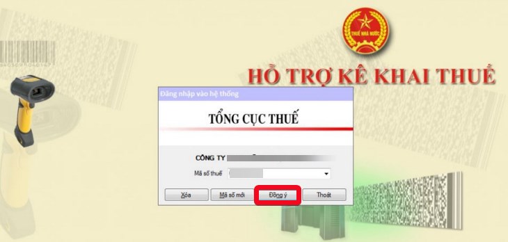 Truy cập HTKK