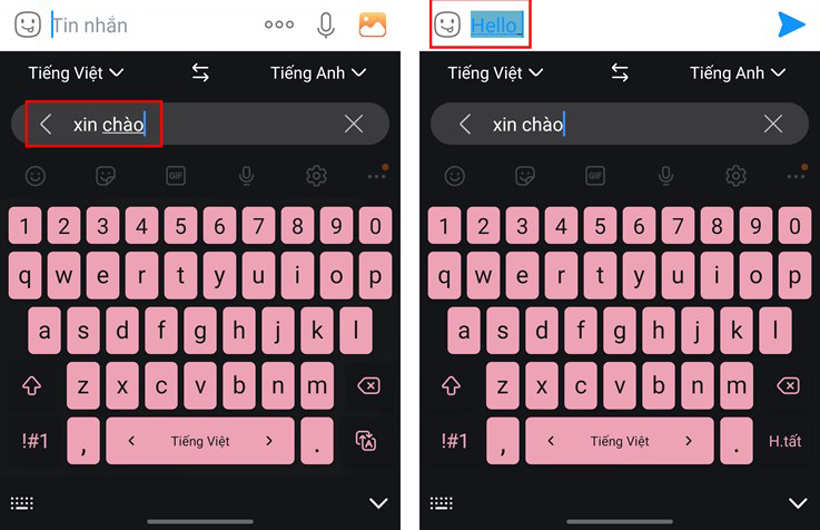 Cách dịch ngôn ngữ trên bàn phím Android