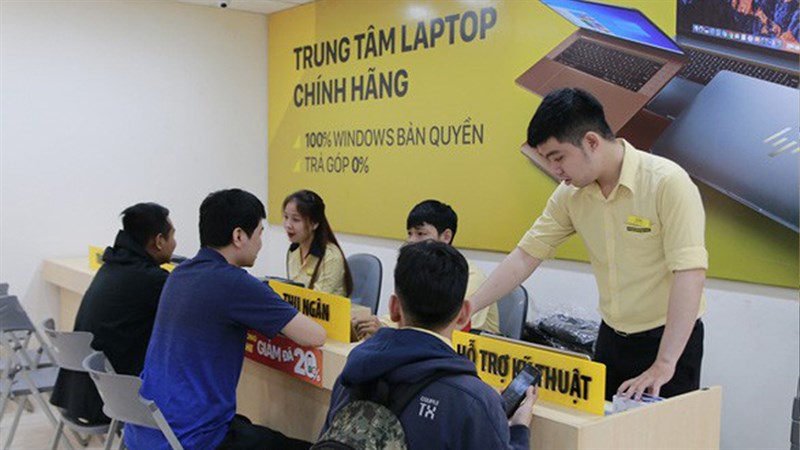 Thế Giới Di Động đạt 2.000 tỷ doanh thu laptop tháng 9, 10/2021